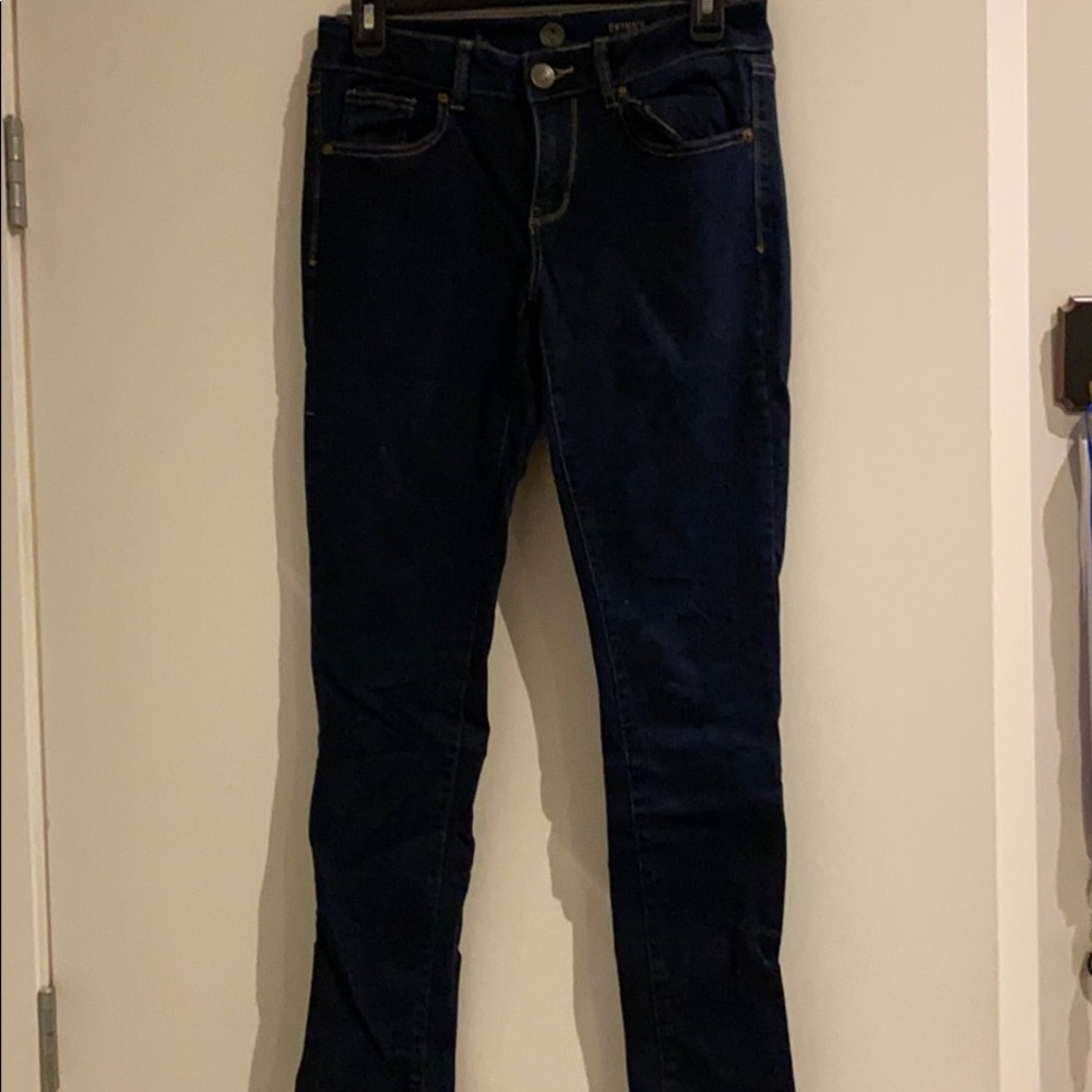 Dark jeans